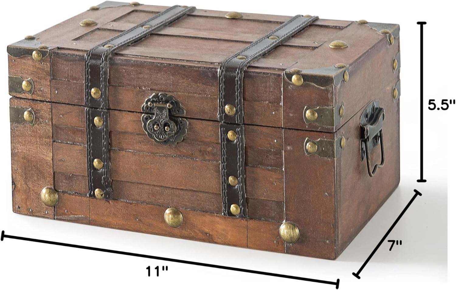 small wooden treasure chest4