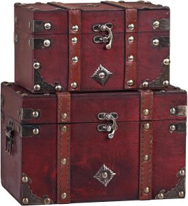 vintage treasure chest