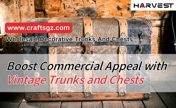 Boost Commercial Appeal with Vintage Trunks and Chests